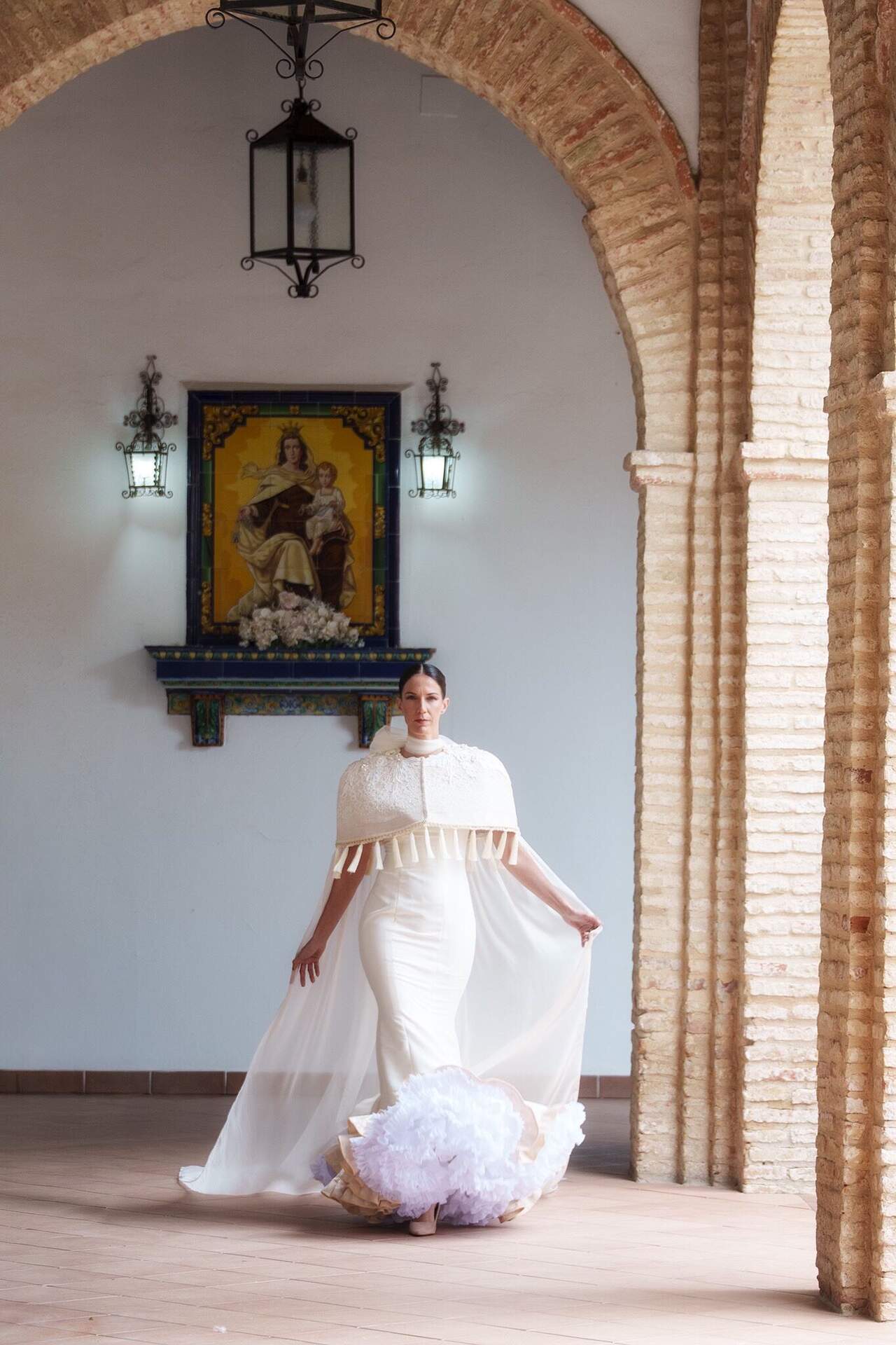 Diseño ganador del certamen nupcial de diseñadores noveles de Andalucía