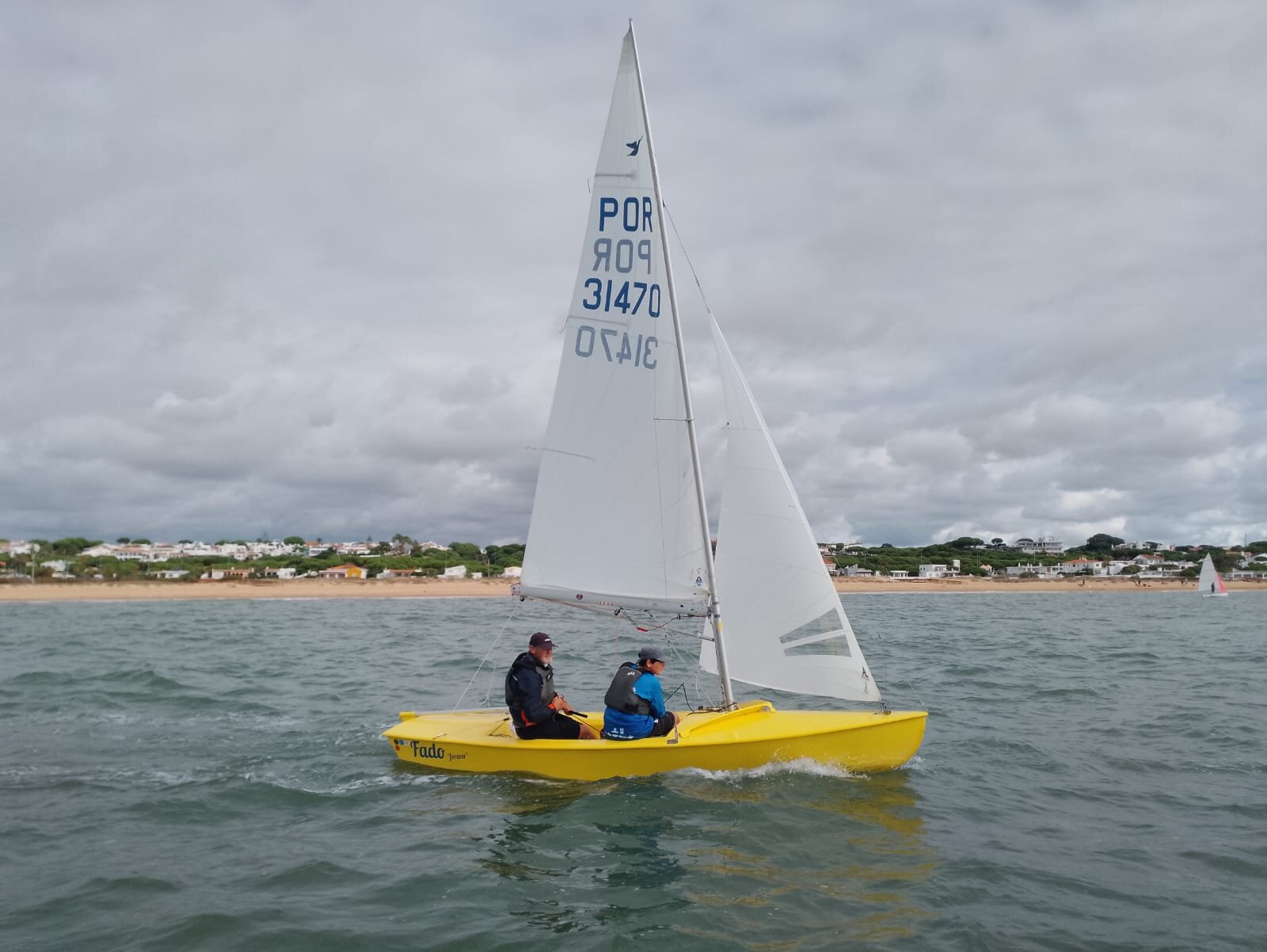 Una de las embarcaciones participantes.