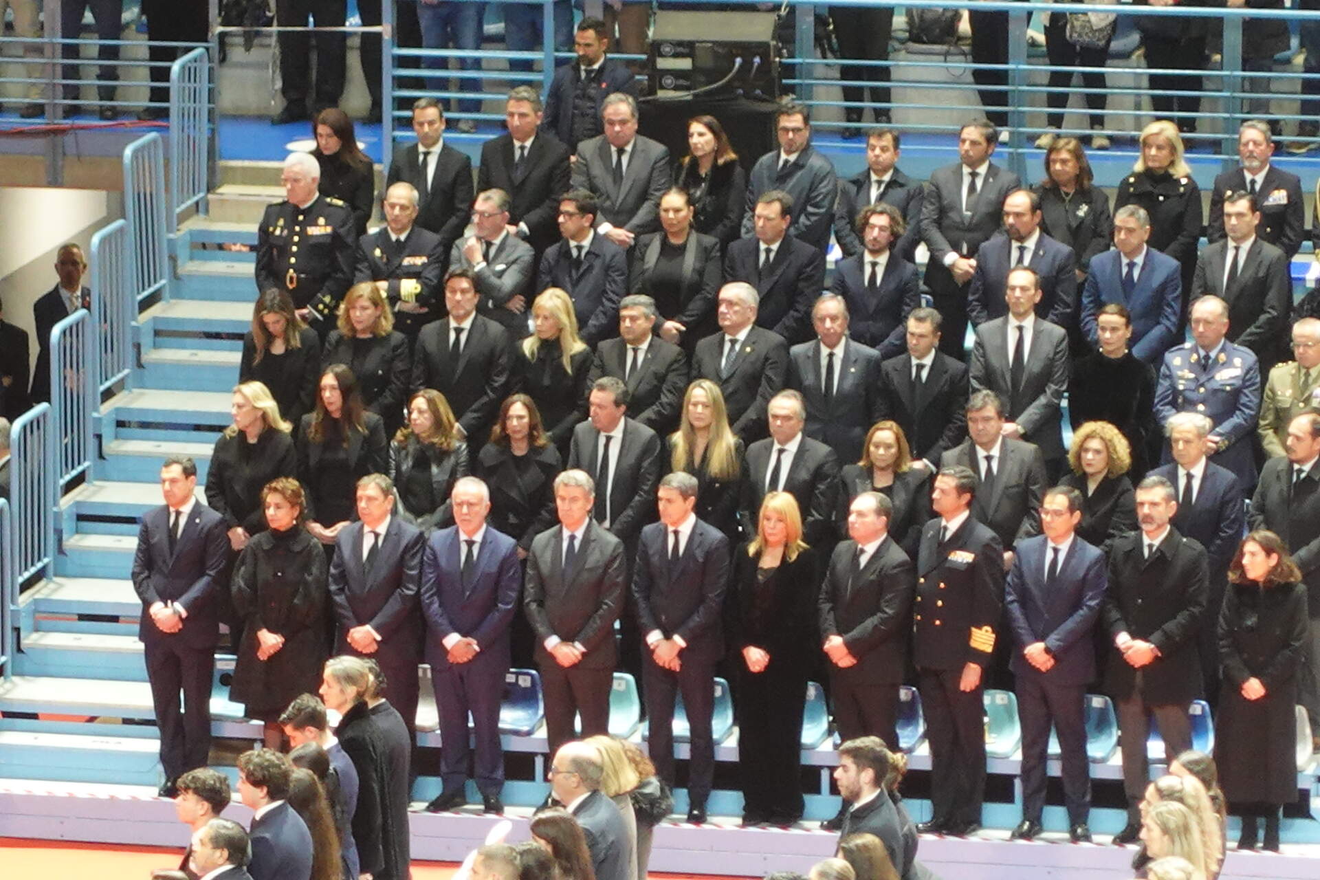 Imagen de la misa funeral en homenaje a los fallecidos en el accidente de tren de Adamuz. / Antonio Bendala