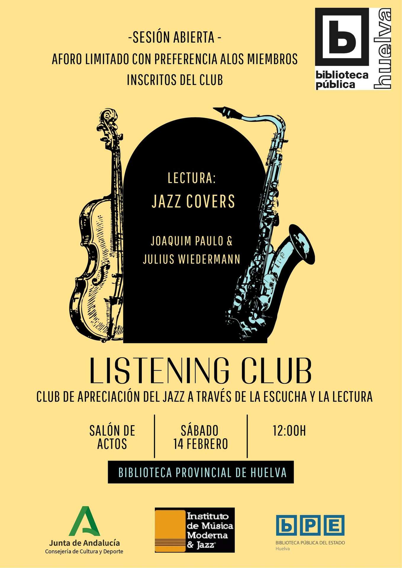 Listening Club en la Biblioteca Provincia.