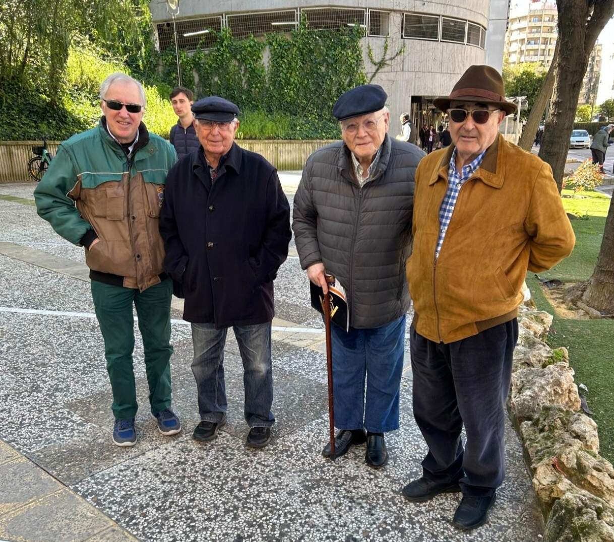 José Camacho, Pepe Hernández, Diego de la Villa y Antonio La O
