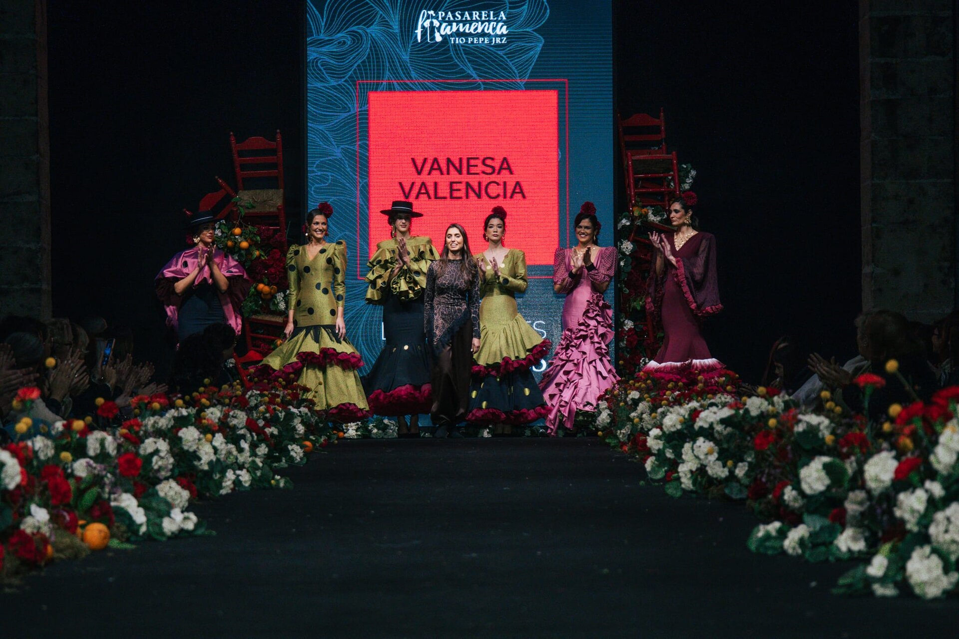 Vanesa en la Pasarela Flamenca Tio Pepe Jerez