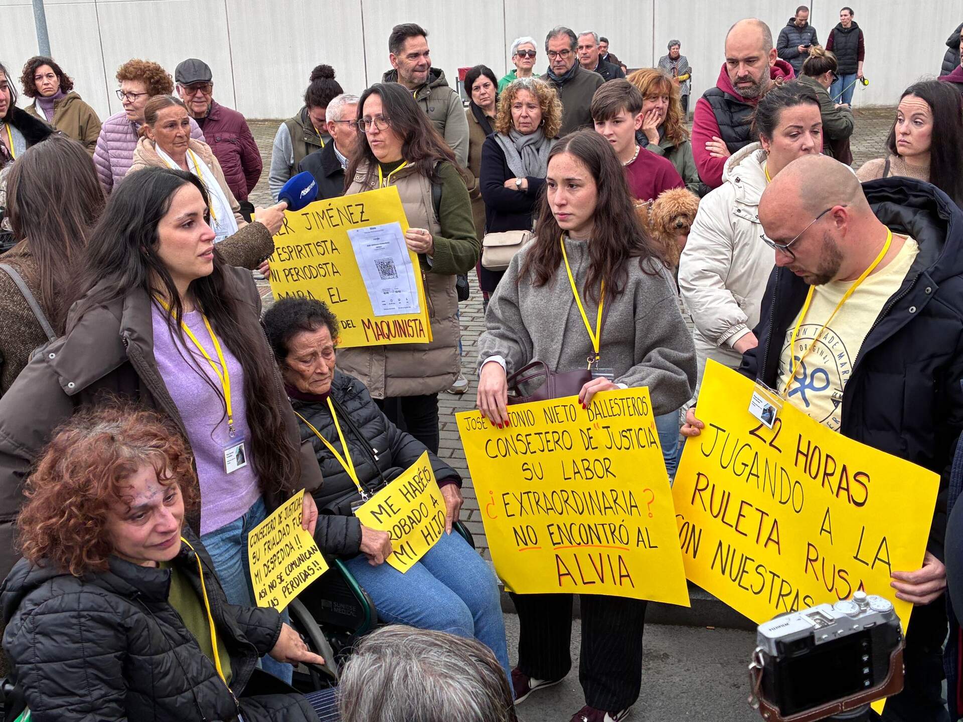 Manifestación por el accidente de Adamuz.
