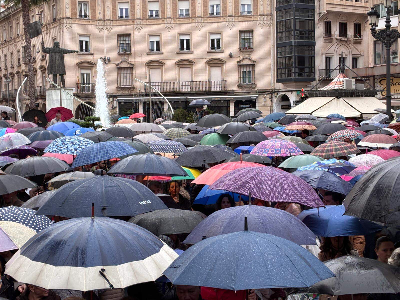 Manifestación por el accidente de Adamuz.