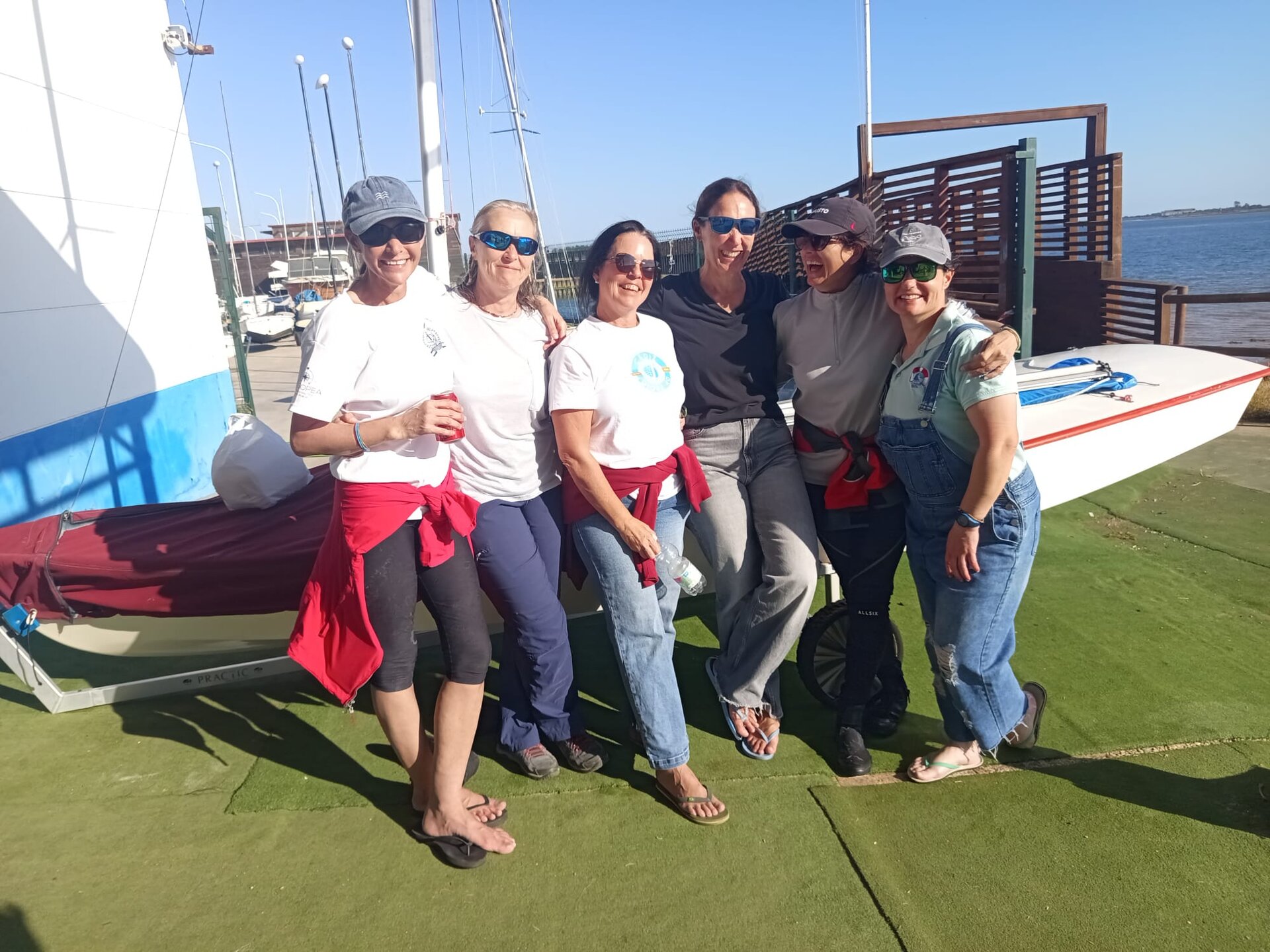 Buen ambiente en la regata