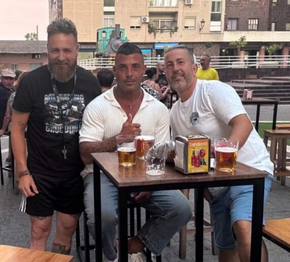 Pruden, Rosu y "Curro"