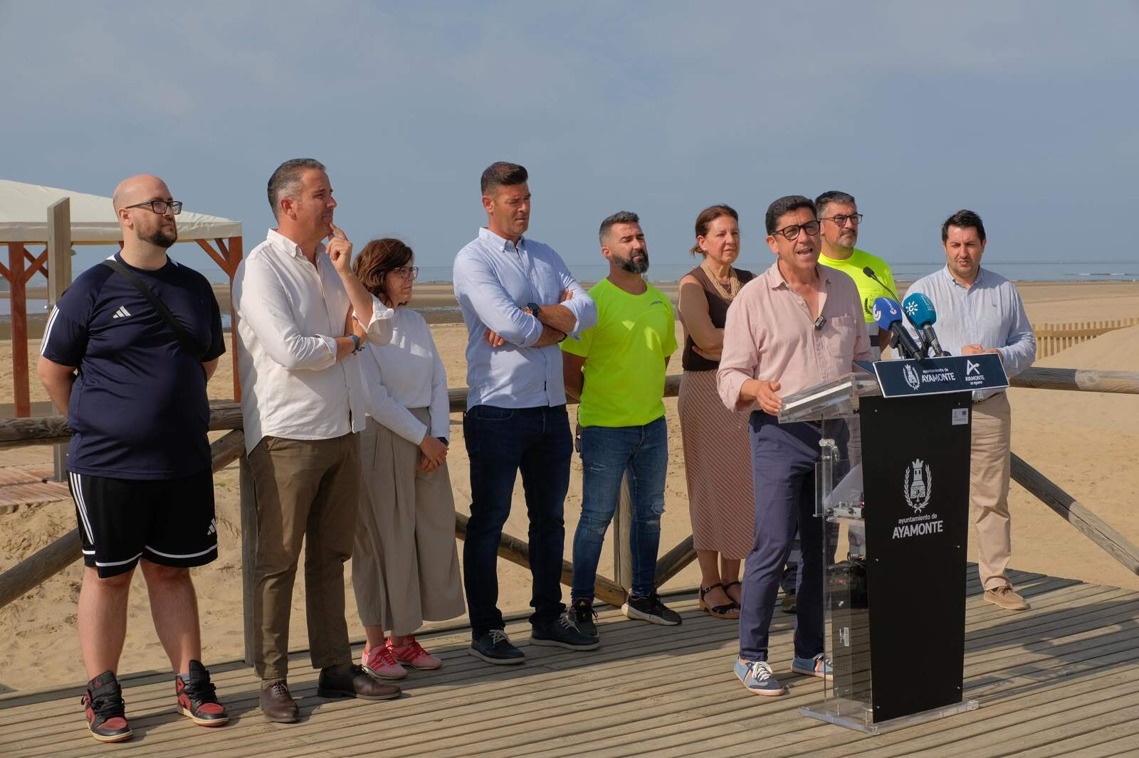 Plan de playas de Ayamonte.