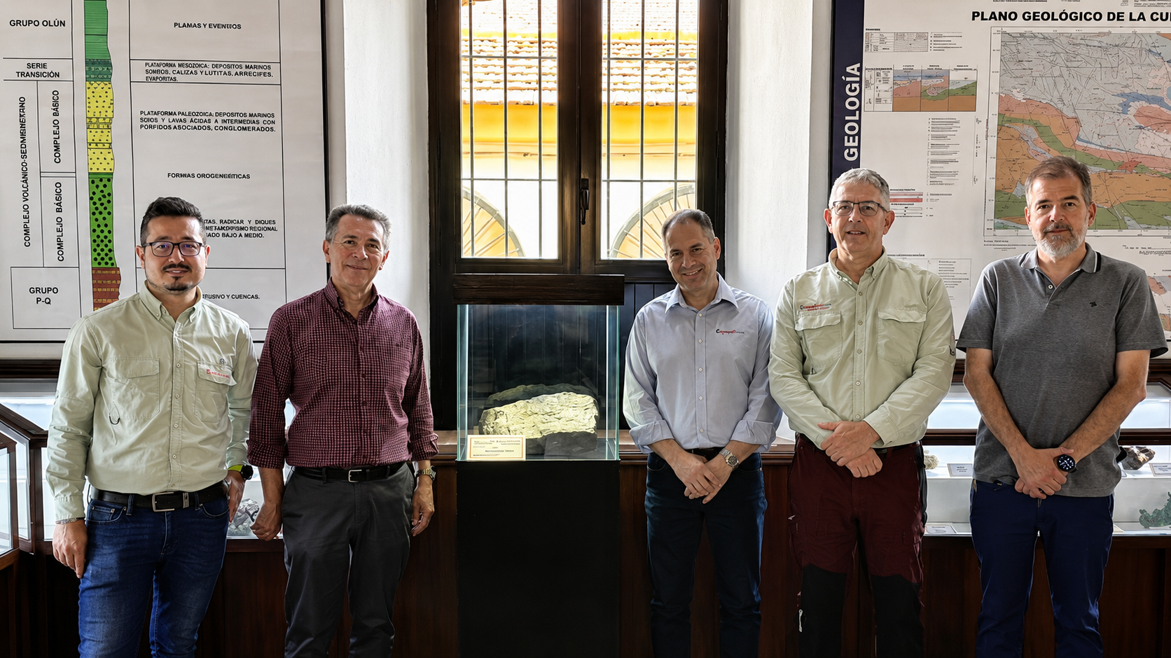 Donación muestra Museo Minero Riotinto - Fundación Río Tinto