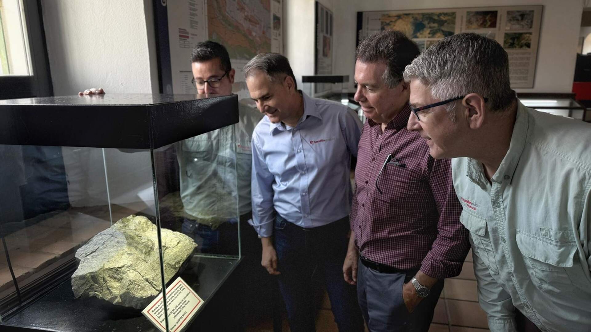 Donación muestra Museo Minero Riotinto - Fundación Río Tinto
