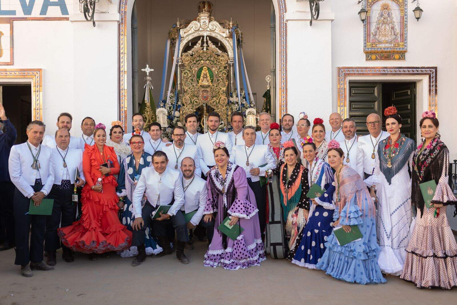 Mas que un coro, una familia. Juami se siente orgulloso de formar parte de la Hermandad del Rocío de Huelva
