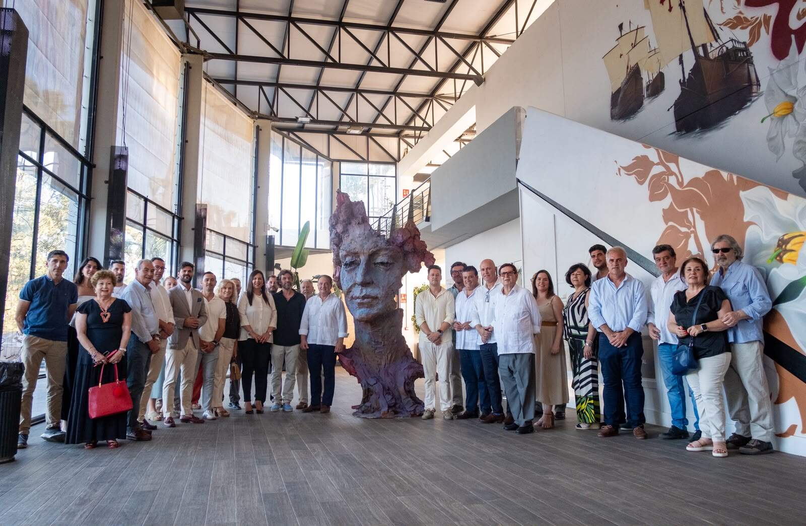 El Condado contará con ocho esculturas monumentales para rendir homenaje a su cultura del vino