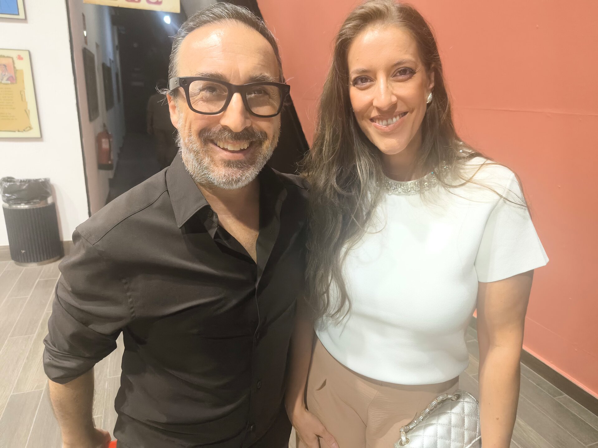 Luismi Baeza y su esposa, Argentina