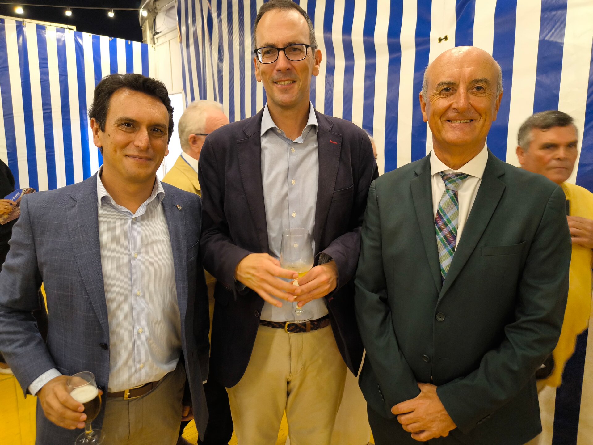 Antonio Manuel Carrasco, Paco Muñoz y Juanma González