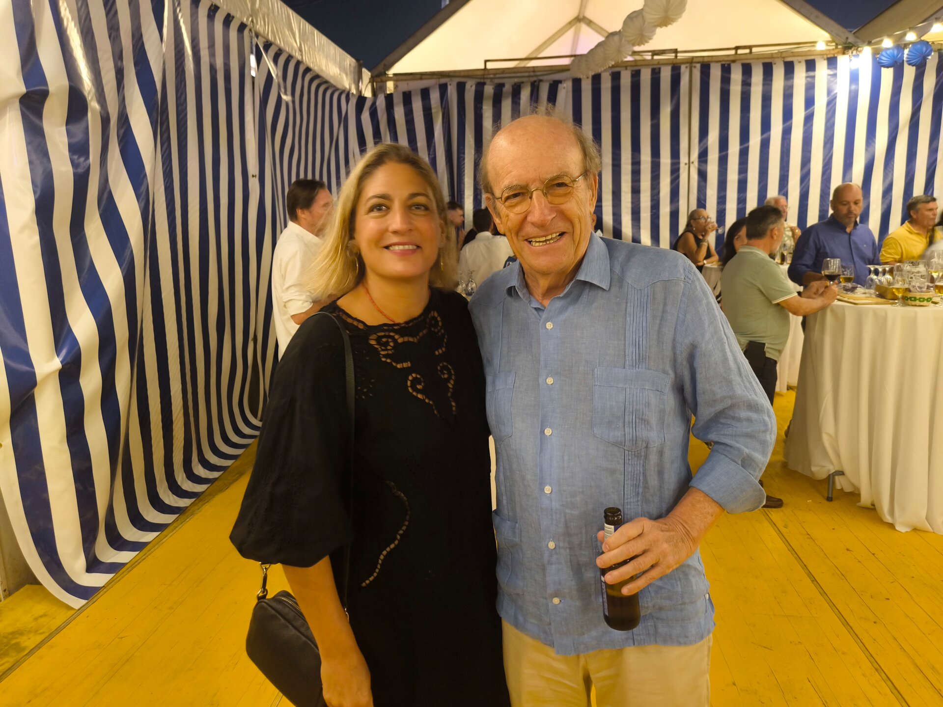 María Rodríguez y su padre, Pedro Rodríguez