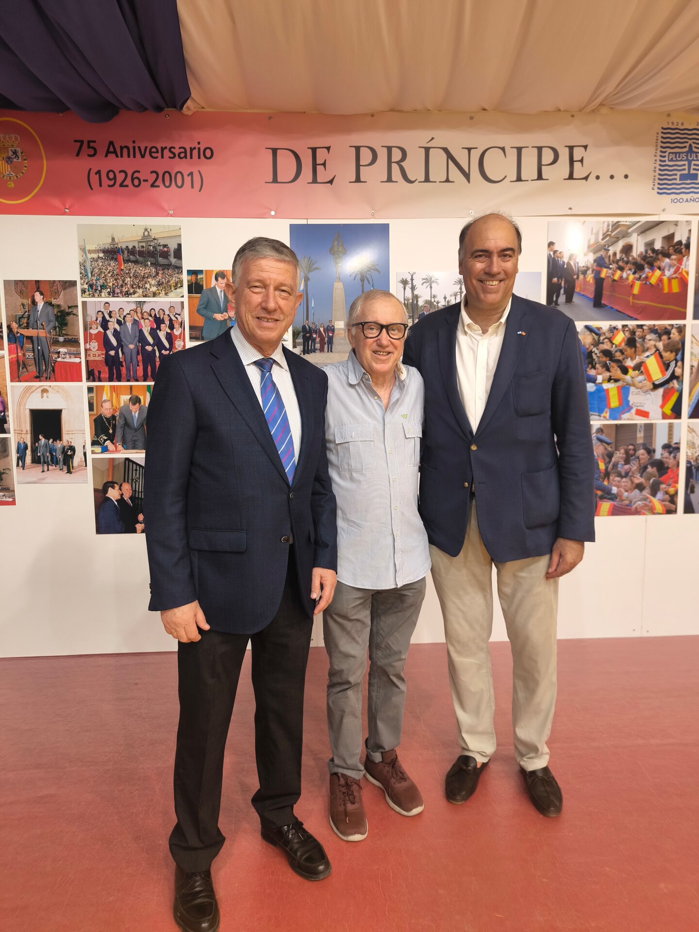 Carnero Romero, Camacho Malo y Wenceslao Bunge