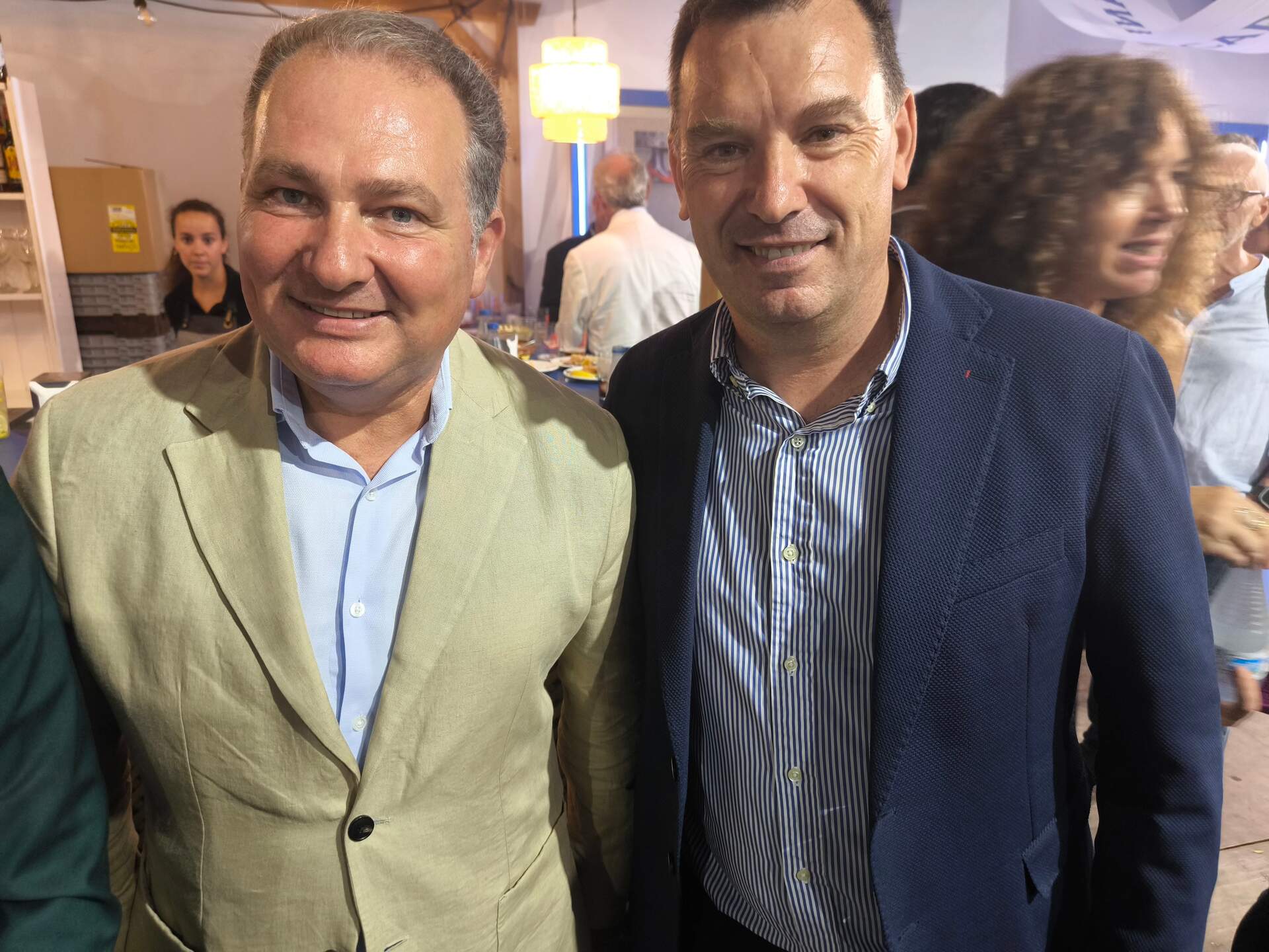 David Toscano y Alberto Santana