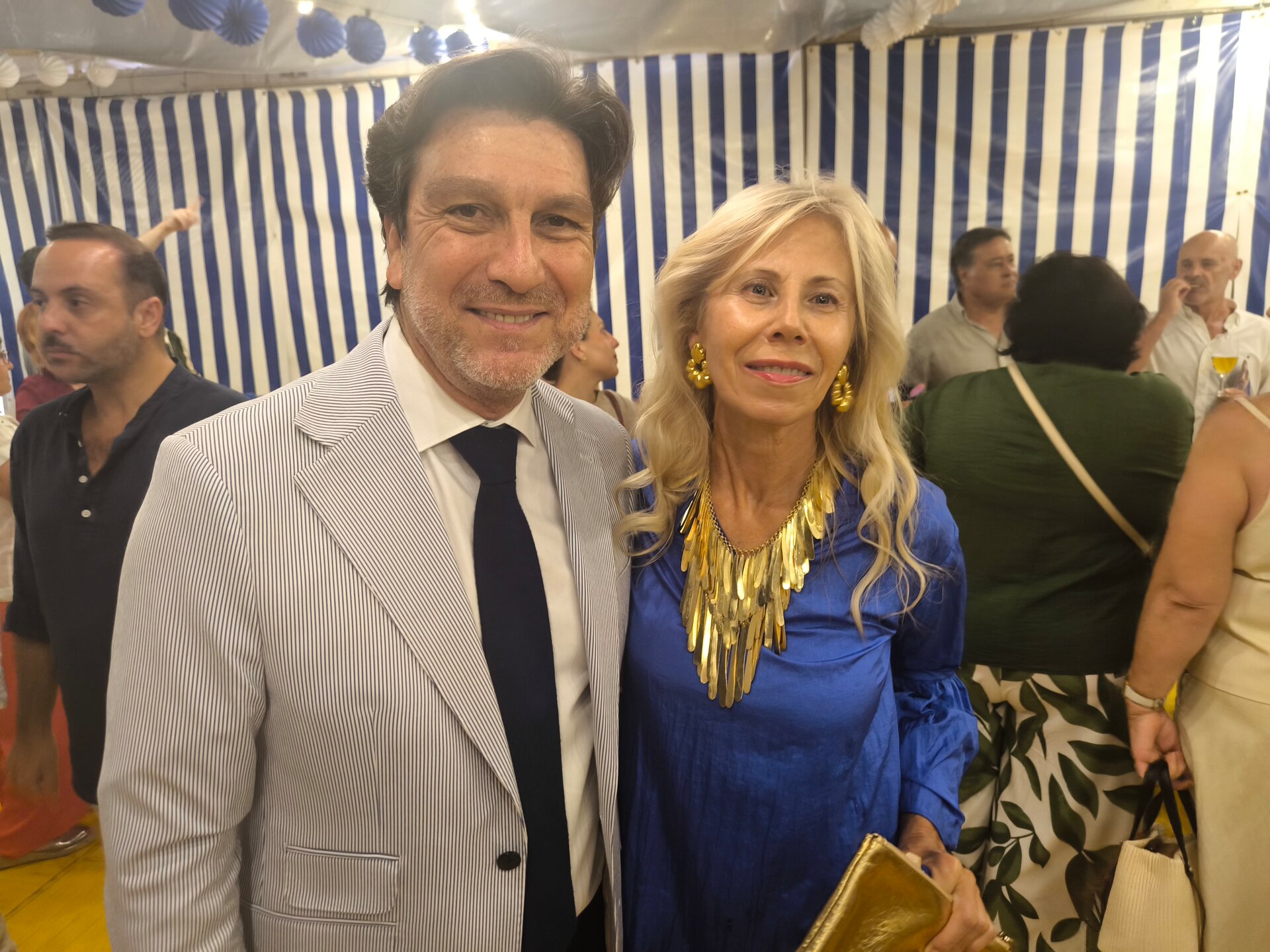 Enrique Gaviño y María José Rico