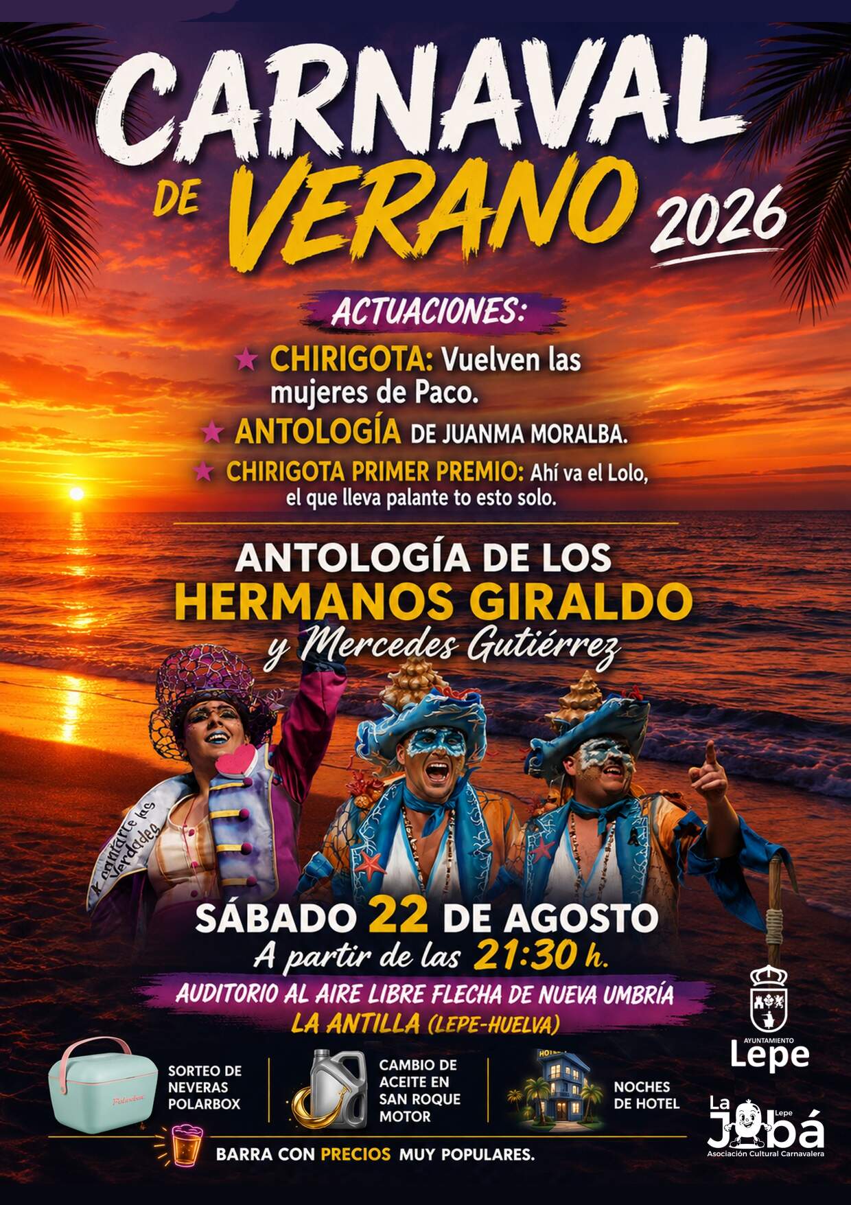 Carnaval de verano en La Antilla.
