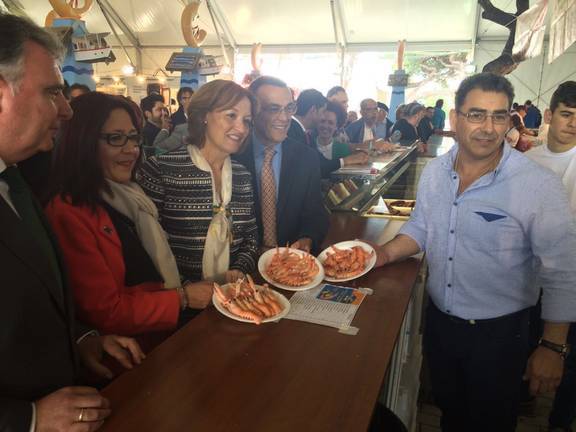 feria de la gamba inauguracion