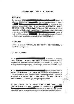 CESION DEUDA ZAHINOS A TRUST