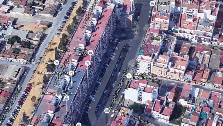 IU reclama la peatonalización de un tramo de la avenida Cristóbal Colón