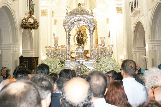 Amplio programa de cultos para celebrar a la Virgen de la Cinta