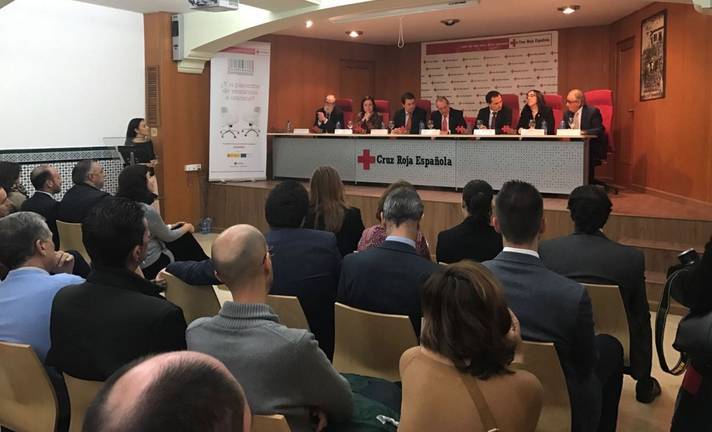 El empresariado onubense, reconocido por Cruz Roja por su compromiso social