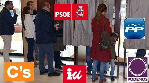 El PSOE ganaría en Huelva las generales y autonómicas y C’s superaría a Podemos
