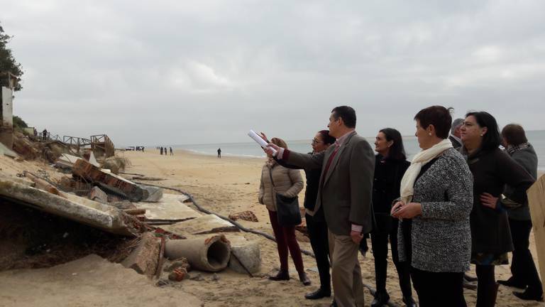 Las playas dañadas por el temporal, “perfectas” para Semana Santa