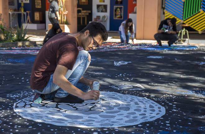 El musical de la Policía Local ya tiene decorado