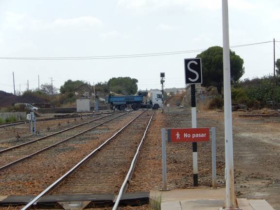 Unas obras en la vía del tren dejarán incomunicados a los vecinos de Valdelamusa