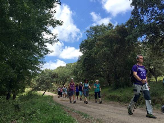 Huelva, todo un descubrimiento para los británicos amantes del ‘Nordic Walking’