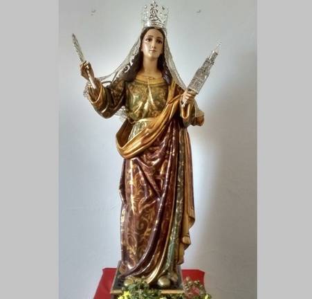 Santa Bárbara de Casa nombra a su patrona Alcaldesa Perpetua