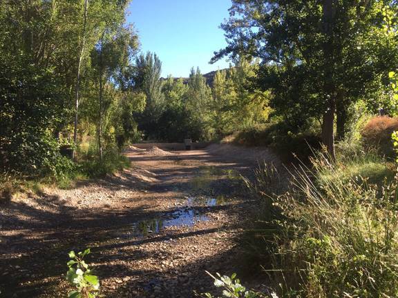 Presa del Dundún en la actualidad