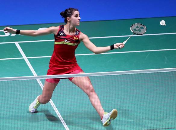 Carolina Marín se pasea en Tokio antes de iniciar un camino de espinas