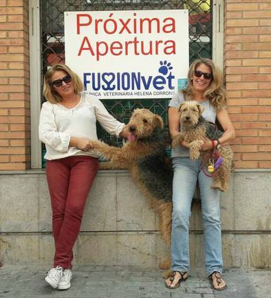 Helena y Susana Corróns abren en Huelva FussionVet