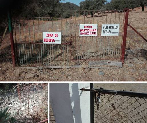 Uno de los caminos más importantes de España es usurpado 7 veces en su tramo por Cortelazor
