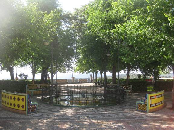 El Paseo de los Alcaldes, de recinto ferial a lugar neurálgico de Zufre