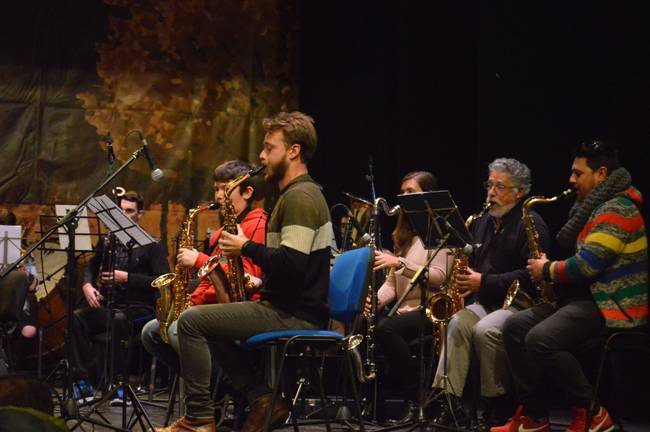La Banda de Punta graba un pasodoble para una película española