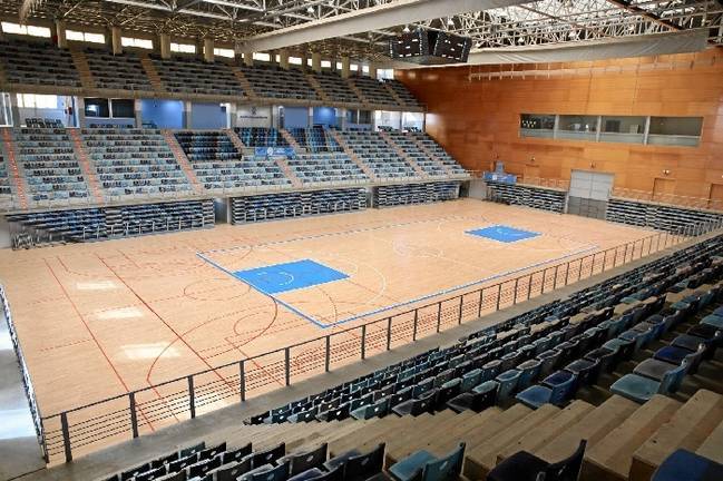 El Palacio de Deportes se pone guapo para Huelva 2018