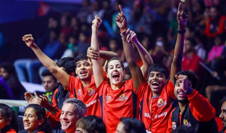 Carolina Marín gana la Liga de la India con los Hyderabad