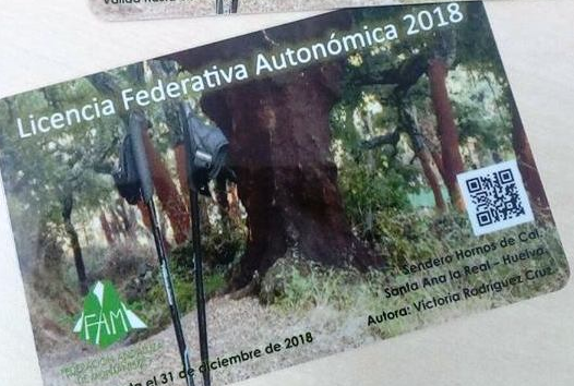 El carnet andaluz de montañero llevará una imagen de Santa Ana la Real