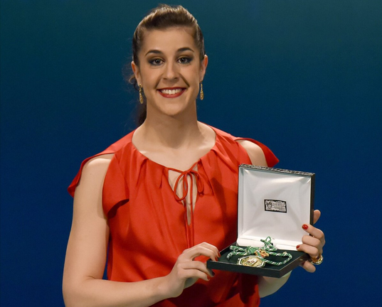 Carolina Marín se convierte también en la reina del deporte andaluz