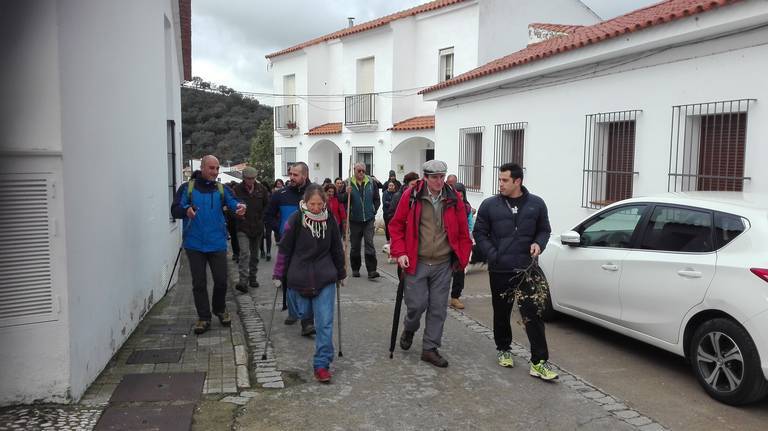 Continúan las marchas por la recuperación de los caminos públicos en la Sierra de Huelva