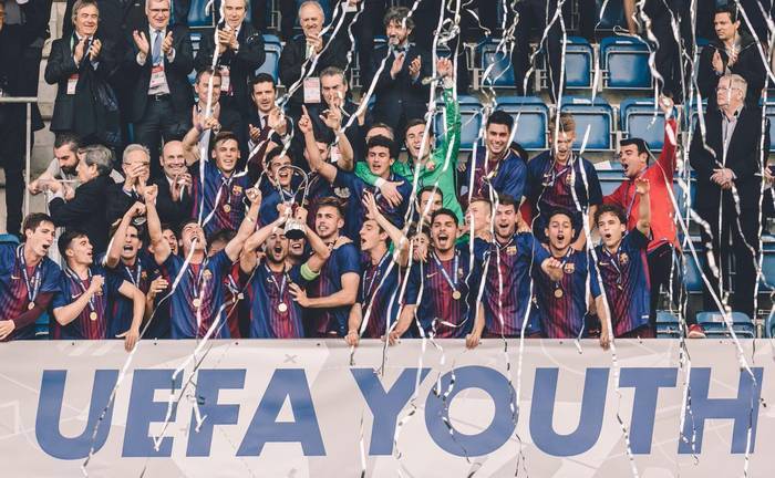 Un onubense se proclama Campeón de Europa con el Barça