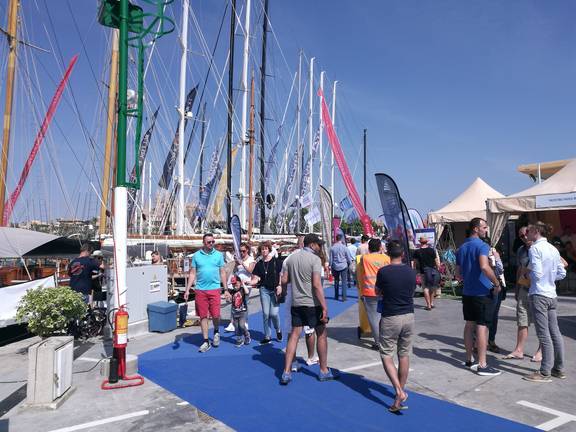 El Puerto de Huelva se promociona en la mayor feria de veleros y megayates