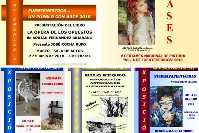 Fuenteheridos retoma en el mes de junio su programa cultural