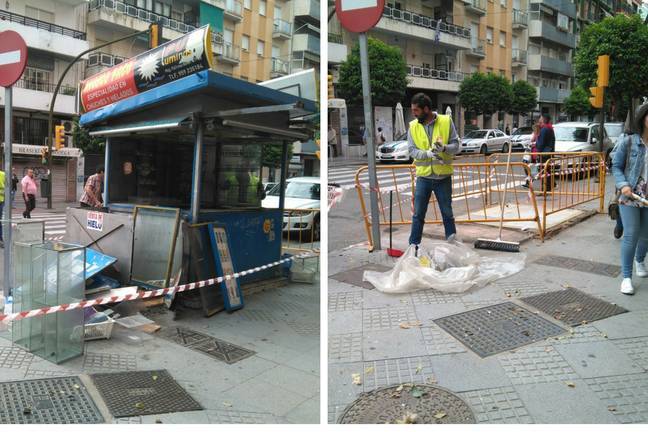 Adiós al kiosco del Paseo de la Independencia