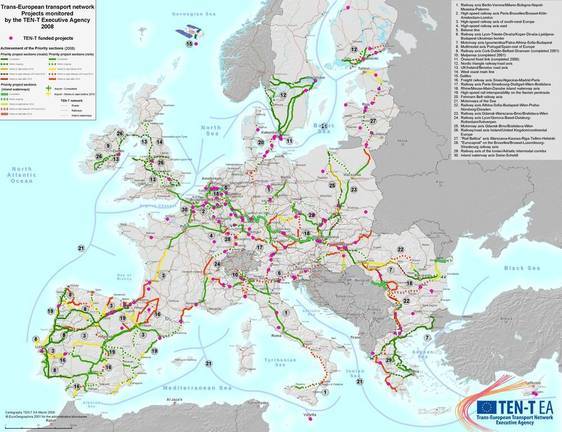 Europa da carácter prioritario al corredor ferroviario del Atlántico hasta Huelva