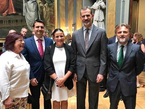 Rocío Espinosa representa a los parques nacionales en el centenario de Picos de Europa y Ordesa